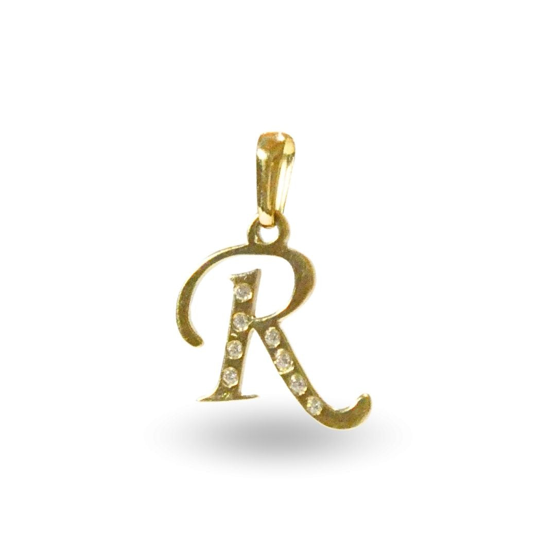 Letra "R" con Zirconia