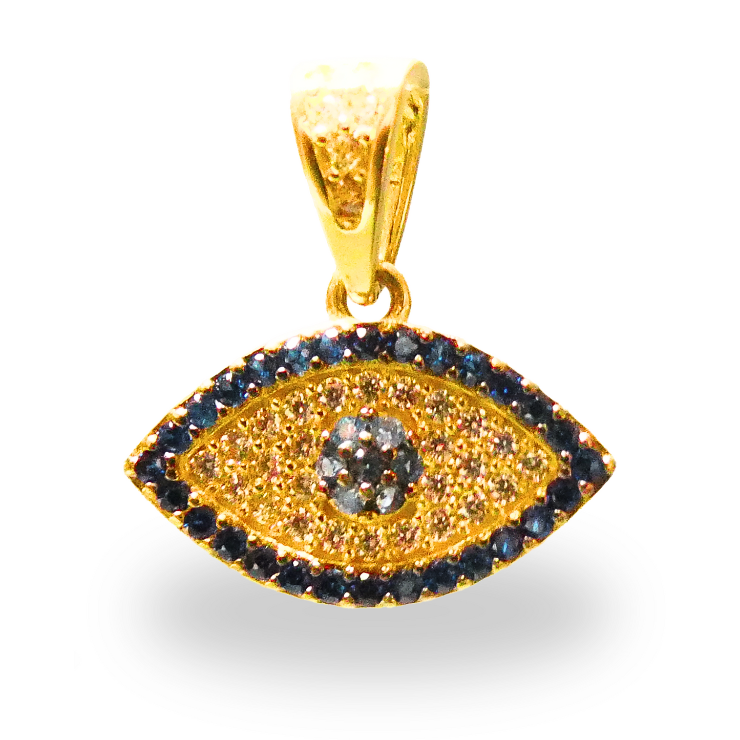 Dije de Ojo Turco con Zirconias