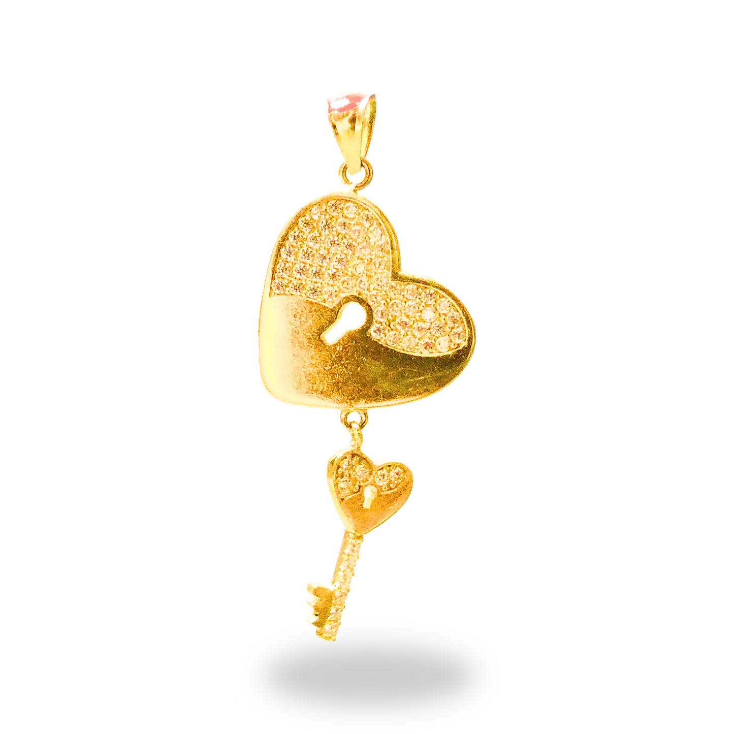 Dije de Corazón con Llave