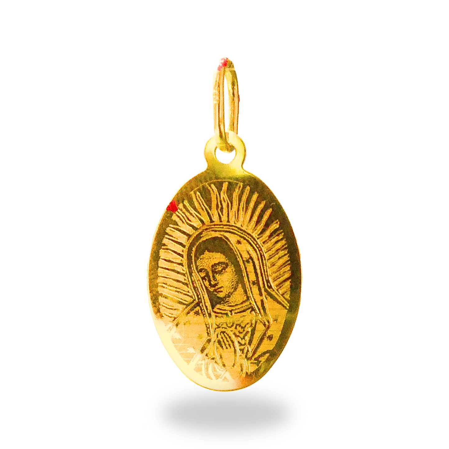 Medalla Virgen de Guadalupe Medio Busto Láser