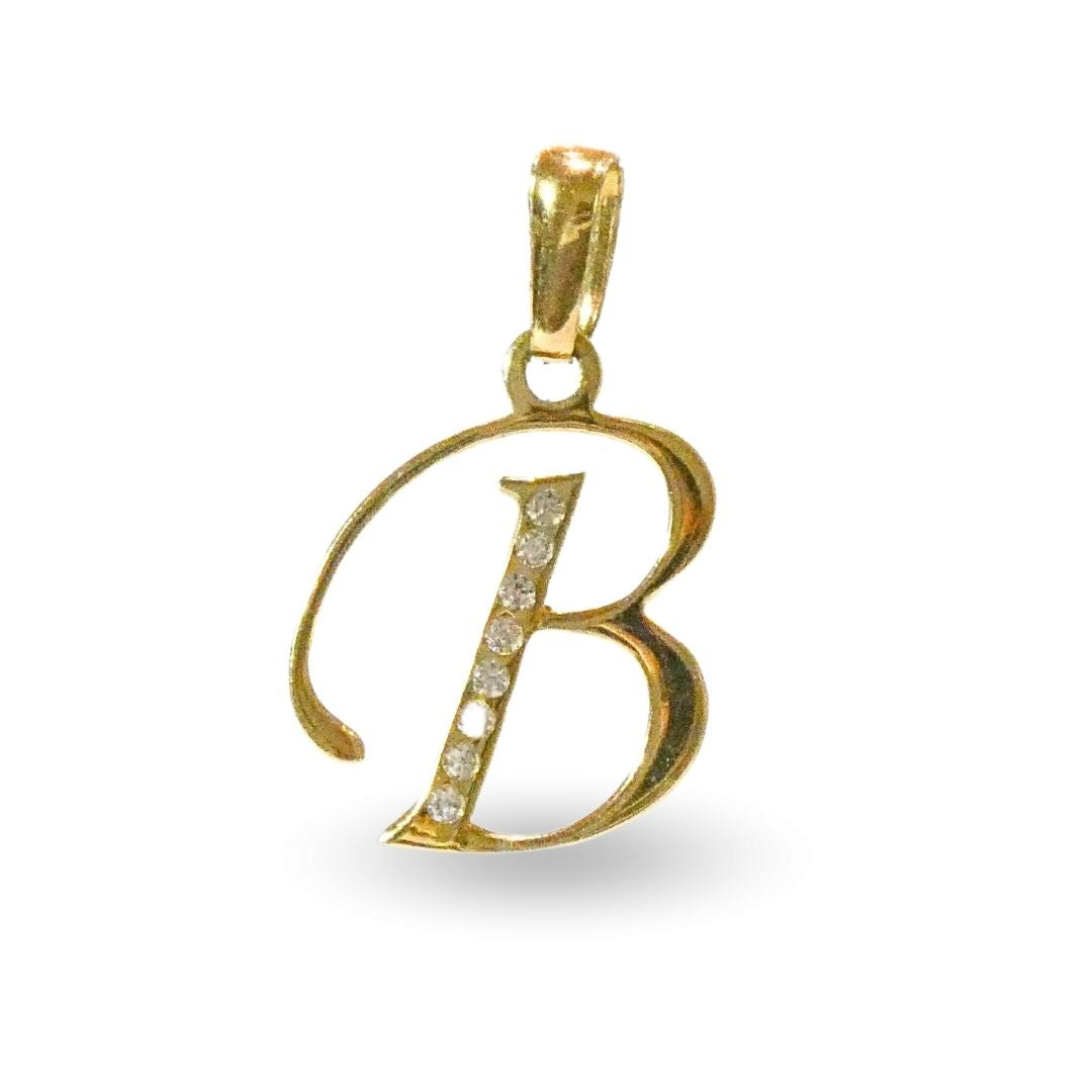 Letra "B" con Zirconia