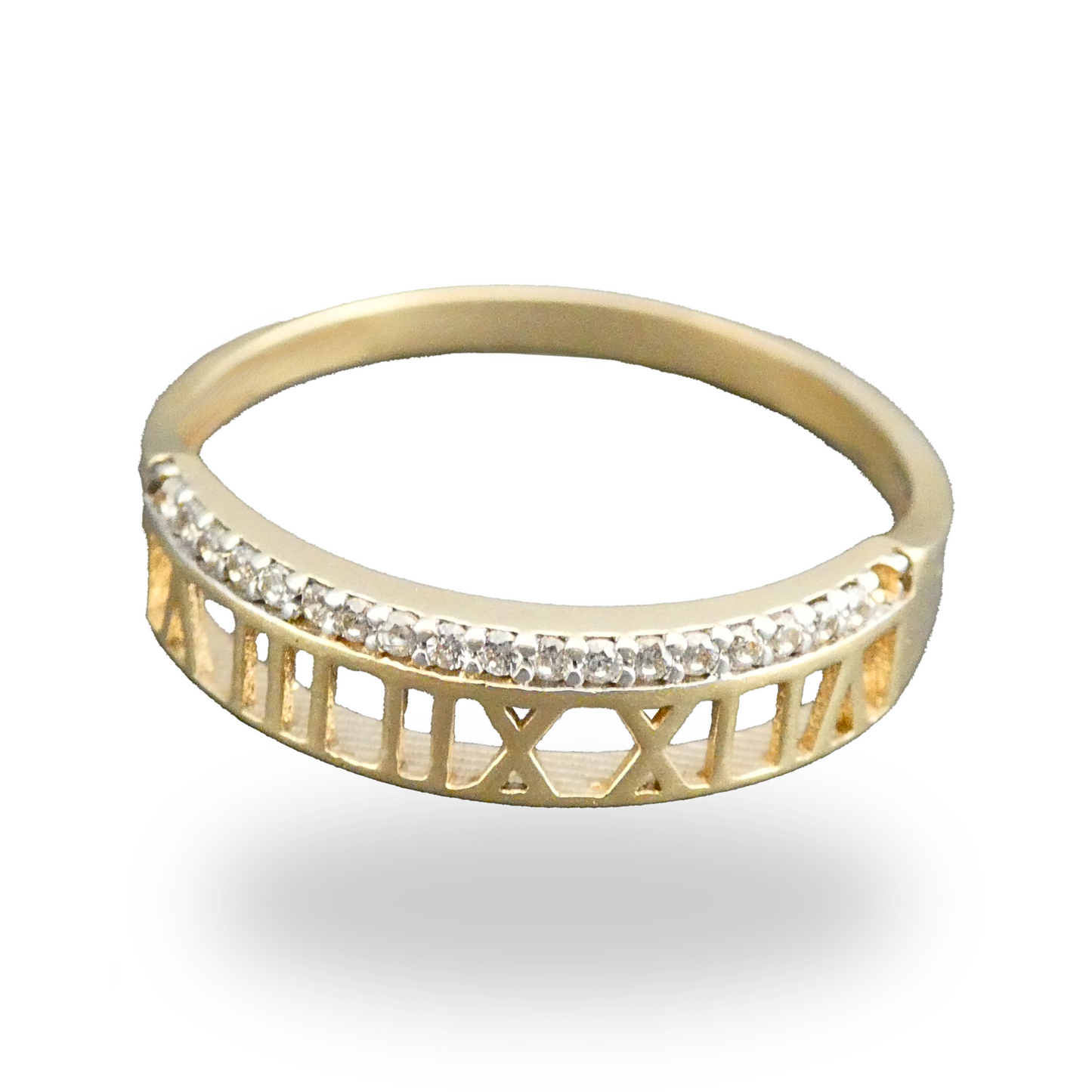 Anillo con Números Romanos